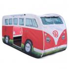 Official VW Campervan T1 T2 Kids Volkswagon Pop Up Play Tent - Red