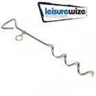 Leisurewize Outdoor Safety & Security Pet Dog Lead Metal Stake Corkscrew Tether