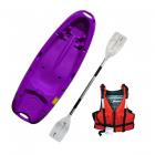 Riber Junior Sit On Top Kayak Purple Starter Pack 
