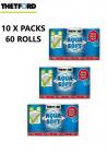 Thetford Aqua Soft Chemical Toilet Paper Tissue 60 Roll Mega Pack Cassette Potti