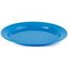 Highlander Camping Plastic Poly Dinner Plate Aqua Blue 24cm 