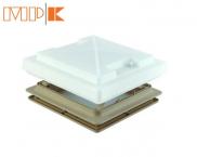 MPK Rooflight Vent 280 x 280 Rooflight with Handles and Flynet - Beige 900080