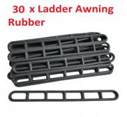 PLS 30 X Rubber Ladder Band Strap Tent Awning 210mm