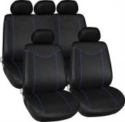 Streetwize Alabama Seat Cover Set Black Blue