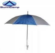 SunnCamp Blue Clamp on Parasol with UPF + 35 Suitable for prams Camping Chairs