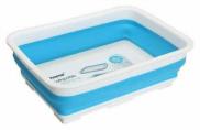 Quest Collapsible Wares Rectangular Bowl Blue / White