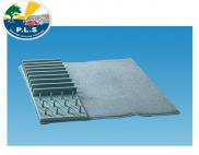 PLS Drying Rack Microfibre Mat Compact Foldable Drying Rack Green 
