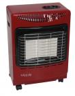 Lifestyle Red Small Gas Cabinet Heater 4.2kw + Reg and Hose