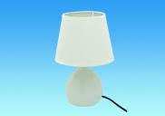 Pennine Caravan Cream 240v Ceramic Switched Table Lamp
