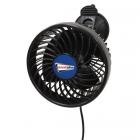 Streetwize 12v Cyclone 3 Single Oscillating Power Fan with Sucker