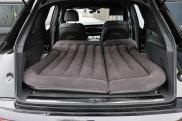 Streetwize Camping Travel Inflatable Rear Car Boot Double Air Bed Mattress Grey