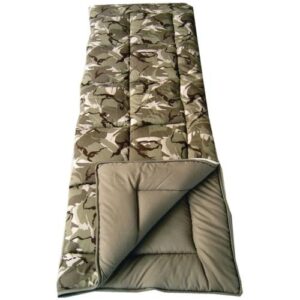 SunnCamp Camouflage Junior Sleeping Bag Ideal for Children Kids