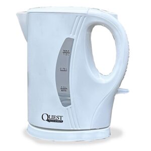 Quest Leisure Low Wattage Kettle 1L 850W Scotsman White Caravan Motorhome