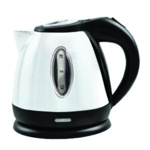 Powerpart THIRLEMERE Low Wattage Cordless Kettle 1.2L 750w Caravan WHITE PO223