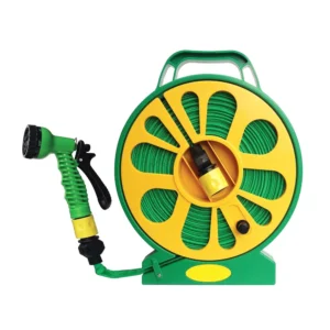 Streetwize Superflat Anti-kink Hose & Reel 15m SWCR13