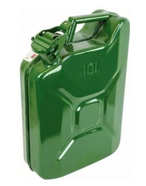 Highlander 10 Litre Steel Jerri Jerry Can Army Military Olive Green
