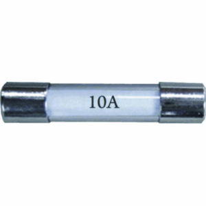 W4 Caravan 32 x 6.35mm 10 Amp Glass Fuse x 3 - 37521