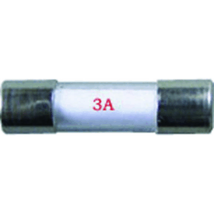 W4 Caravan 32 x 6.35mm Glass 3 Amp Fuse x 3 - 37519