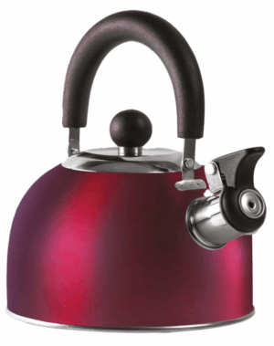 Red 1.6 Litre Gas Hob Kettle with Folding Handle SU340