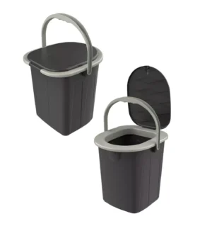 Sunncamp 20L Portable Camping Toilet Compact Potty Loo Caravan Picnic Festivals