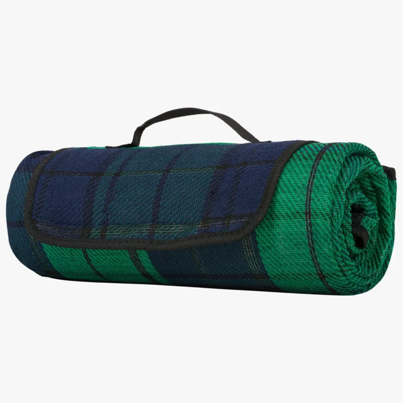 Highlander Picnic Blanket Midnight Glen - PIC007-MG