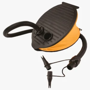 Highlander 2L Litre Airbed WHIRLWIND Bellows Foot Pump Inflates Deflates AIR006