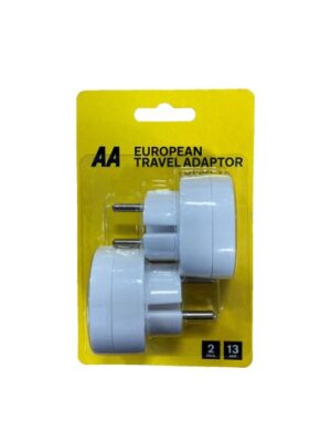 AA Euro Plug Adaptor ( Twinpack ) AA295