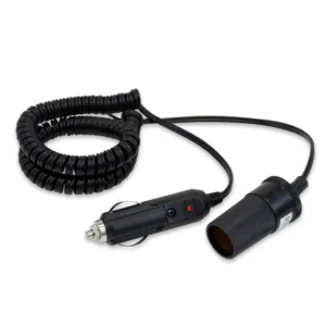 Streetwize 9' 12v Flexible Extension Lead Socket With LED SWCA