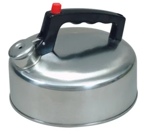 Sunncamp Camping 2lt Whistling Kettle Stainless Steel