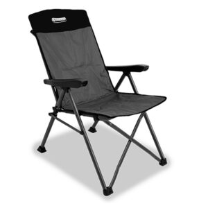 Quest Autograph Cumbria Caravan Motorhome Camping Chair - Black F3020-BL