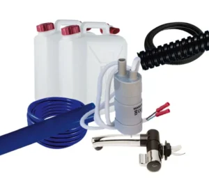 Plumbing Kit for Campervan Sink Tap Pump & 10L Water Containers T4 T5