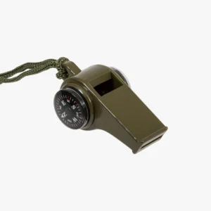 Highlander Ranger Survival Whistle With Button Compass Thermometer