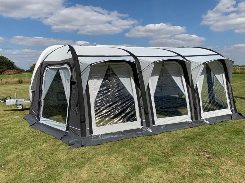 Sunncamp Icon Air Inflatable Full Touring Caravan Awning Single Inflation