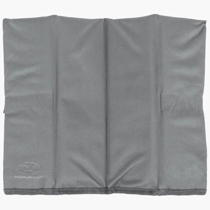 Highlander Folding Sit Mat Waterproof Seating Mat Grey Charcoal - Image 2