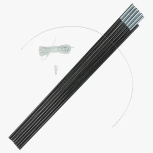 Highlander Tent Pole Kits 7.9mm x 4m 7 Sections Replacement Poles