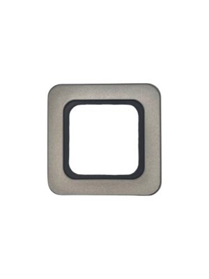 C-Line CT Surround Faceplate CBE 1 Gang Gun Metal Grey Caravan PO275
