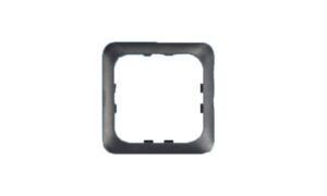 Dark Grey C-Line CBE Single 1 Gang Surround Faceplate BCA PO295