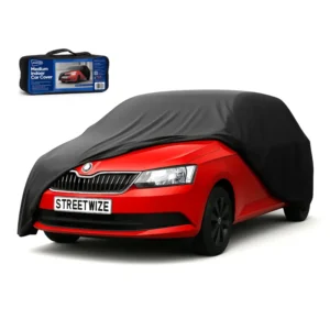 Streetwize Medium Classic Car Cover Indoor Use Super Soft Anti Dust Cover SWIC2