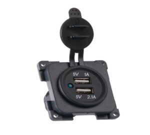 C-Line Twin USB Charging Ports Sockets  CBE PO269