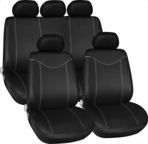 Streetwize Alabama Seat Cover Set Black/Grey 11pce Universal SWSC42