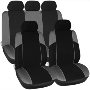 Streetwize Arizona Seat Cover Set Black/Grey Universal Fit SWSC45