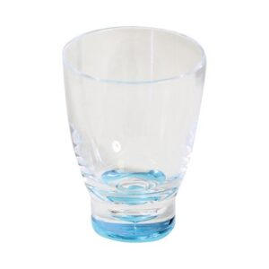 Quest Elegance Acrylic Glass Range Tumbler Blue Coloured Base