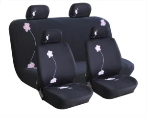 Streetwize Bloom Check Seat Cover Set Universal Fit Waterproof Polyester SWSC81