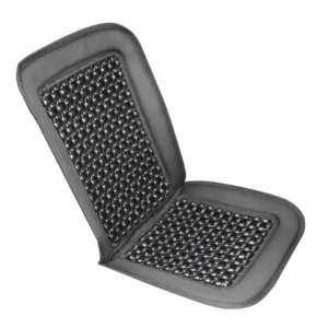 Black Wooden Bead Beaded Massage Massaging Car Taxi Seat Cover Cushion SWBSC1