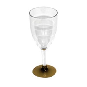 Quest Elegance Acrylic Glass Range Wine Glass Smoked