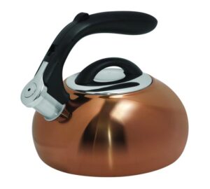 PLS COPPER POLISHED 1.8 Litre Gas Hob Kettle Caravan Motorhome SU500