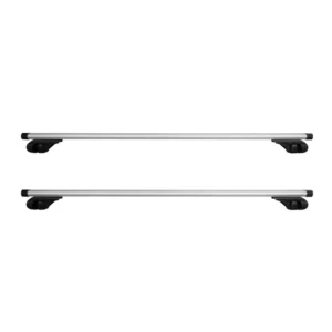 Streetwize 120cm Heavy Duty Universal Aluminium Roof Bars (For Roof Rails) SWRB4