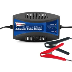 Streetwize Automatic Trickle Charger 12v Car Battery Charger with LED Charging Indicator