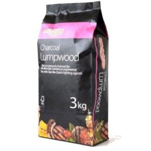 BAR BE QUICK Lumpwood Charcoal 3kg Garden Camping Caravan R624
