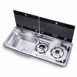 Dometic MO9722 Slimline Piezo Hob & LH Sink UnitProduct - MO9722LP